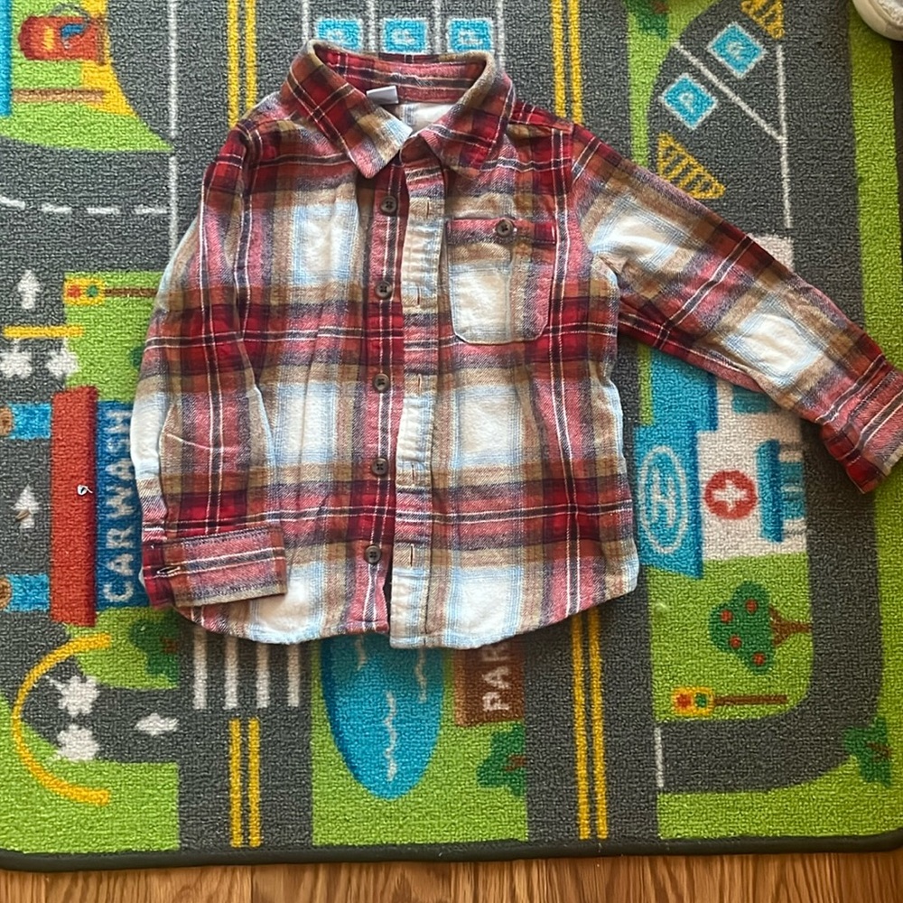 Toddler button up shirt